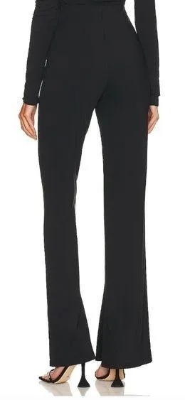 L'Academie x Marianna Hewitt Anouka Knit Slim Pant in Black - Image 2