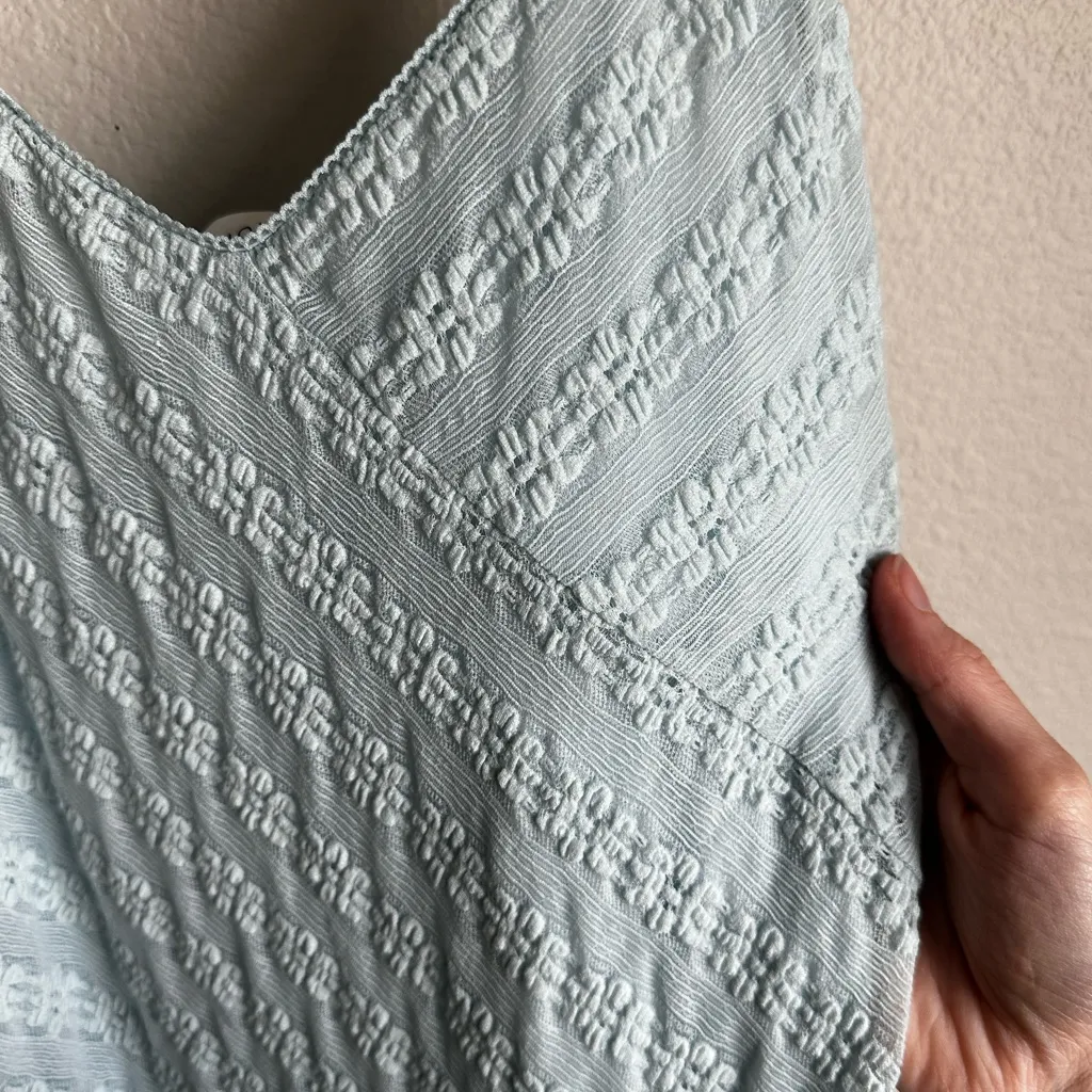 Chic Light Blue Maxi Dress Size L - Image 4