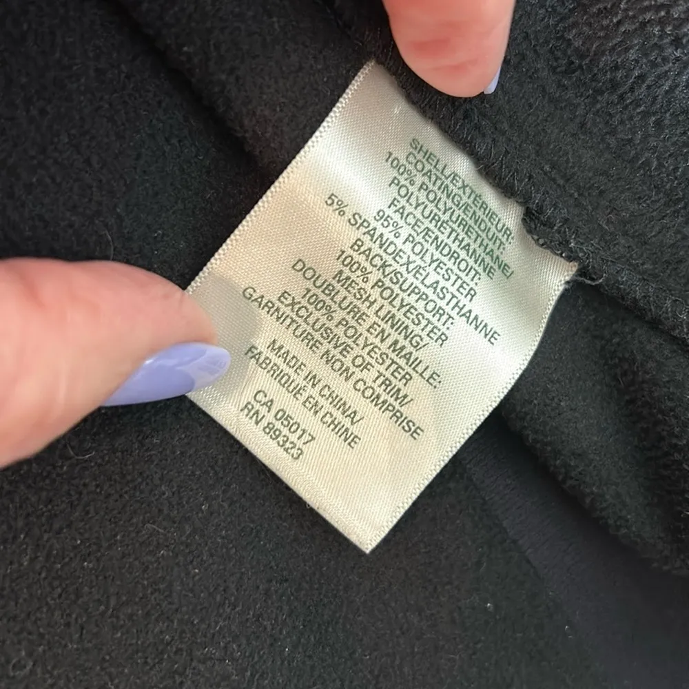 Roots outdoors softshell jacket women’s size S black full zip long sleeve - Image 13