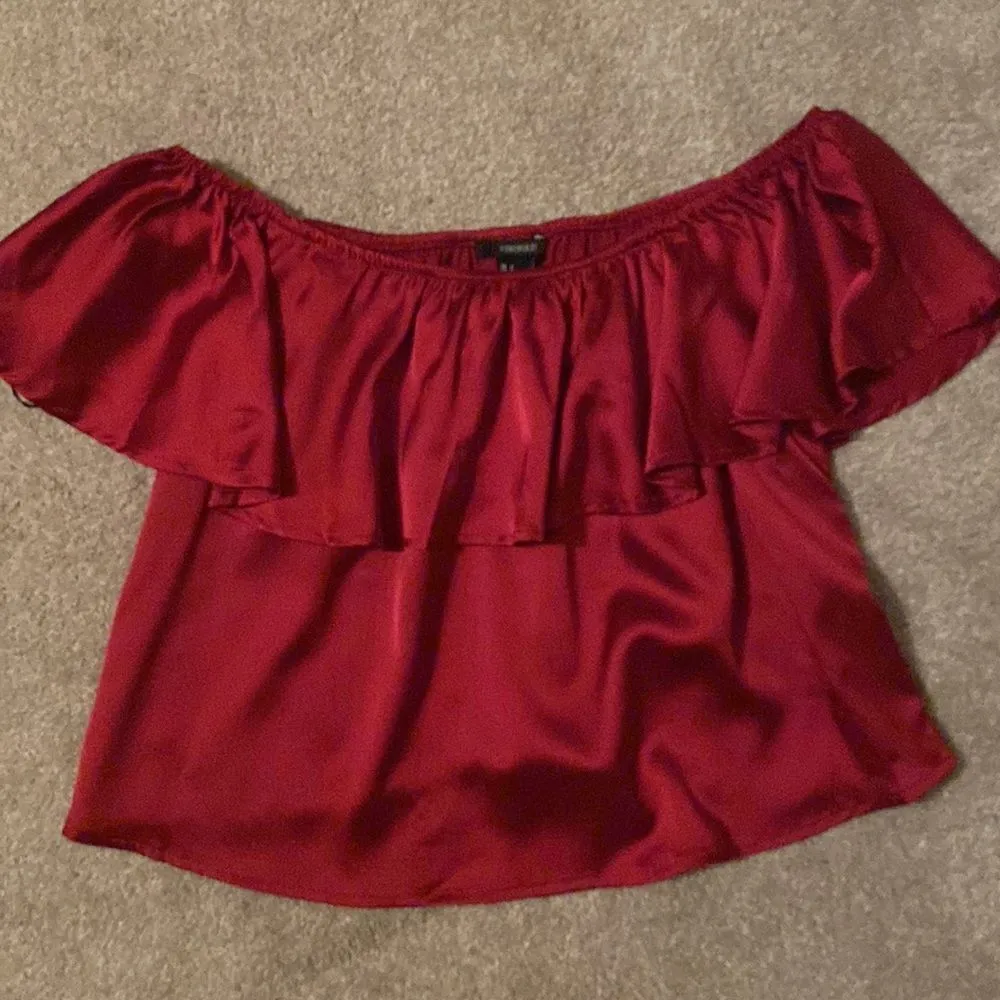 Forever 21 clothing set - Small satiny rope and faux leather skirt- - Image 7