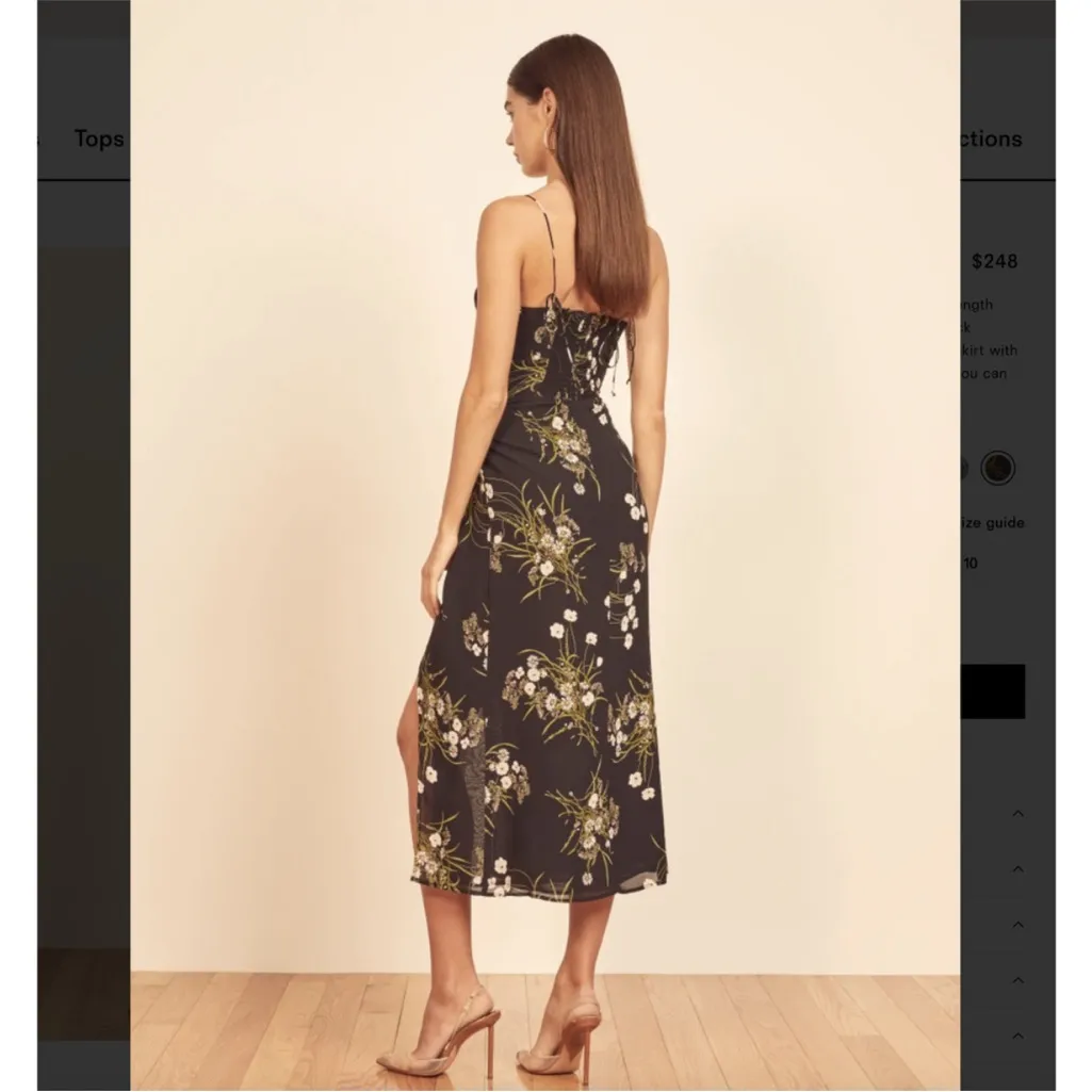 Reformation Kourtney Dress in Veuve Floral - Image 4
