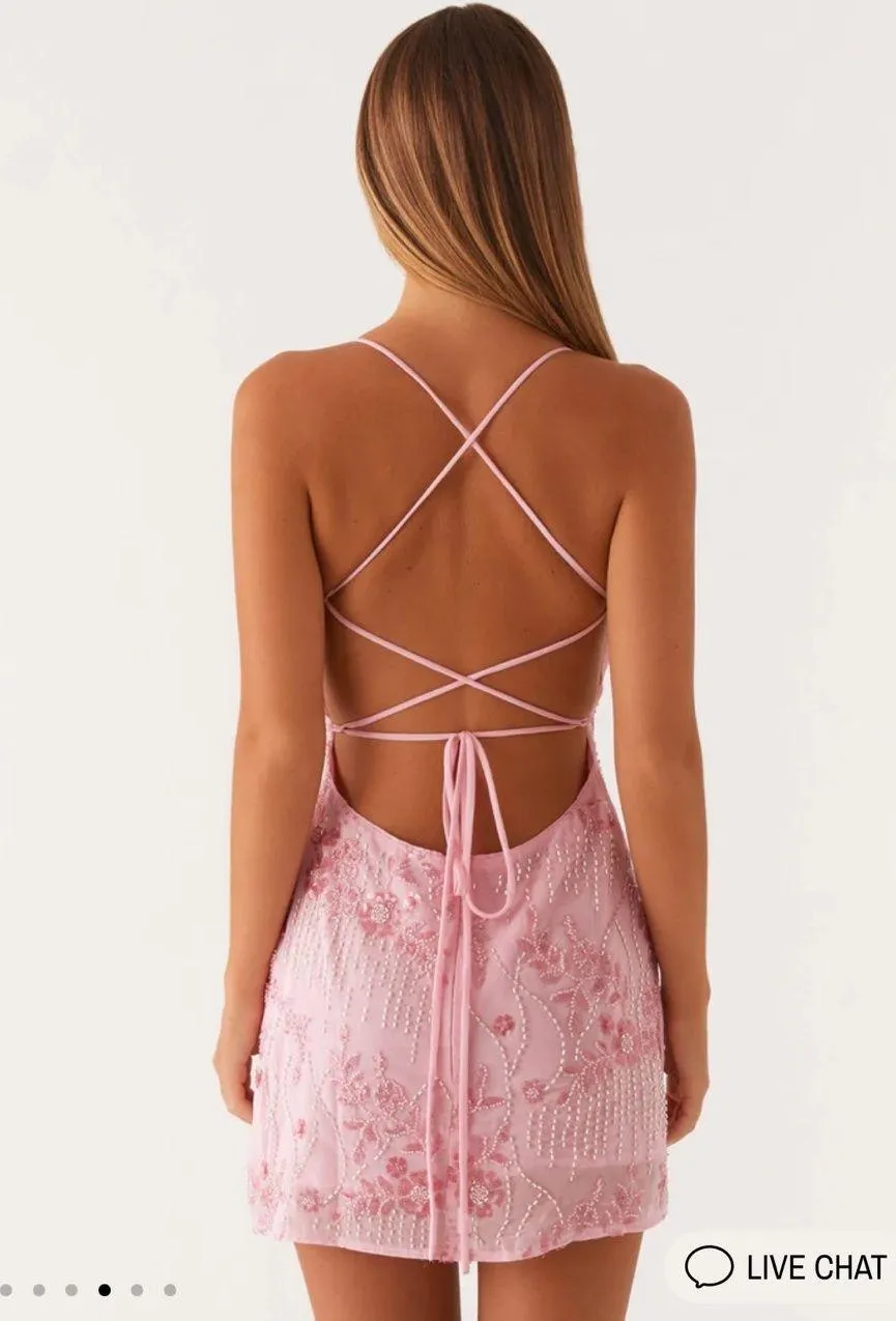 Peppermayo Mini Dress Pink - Image 2