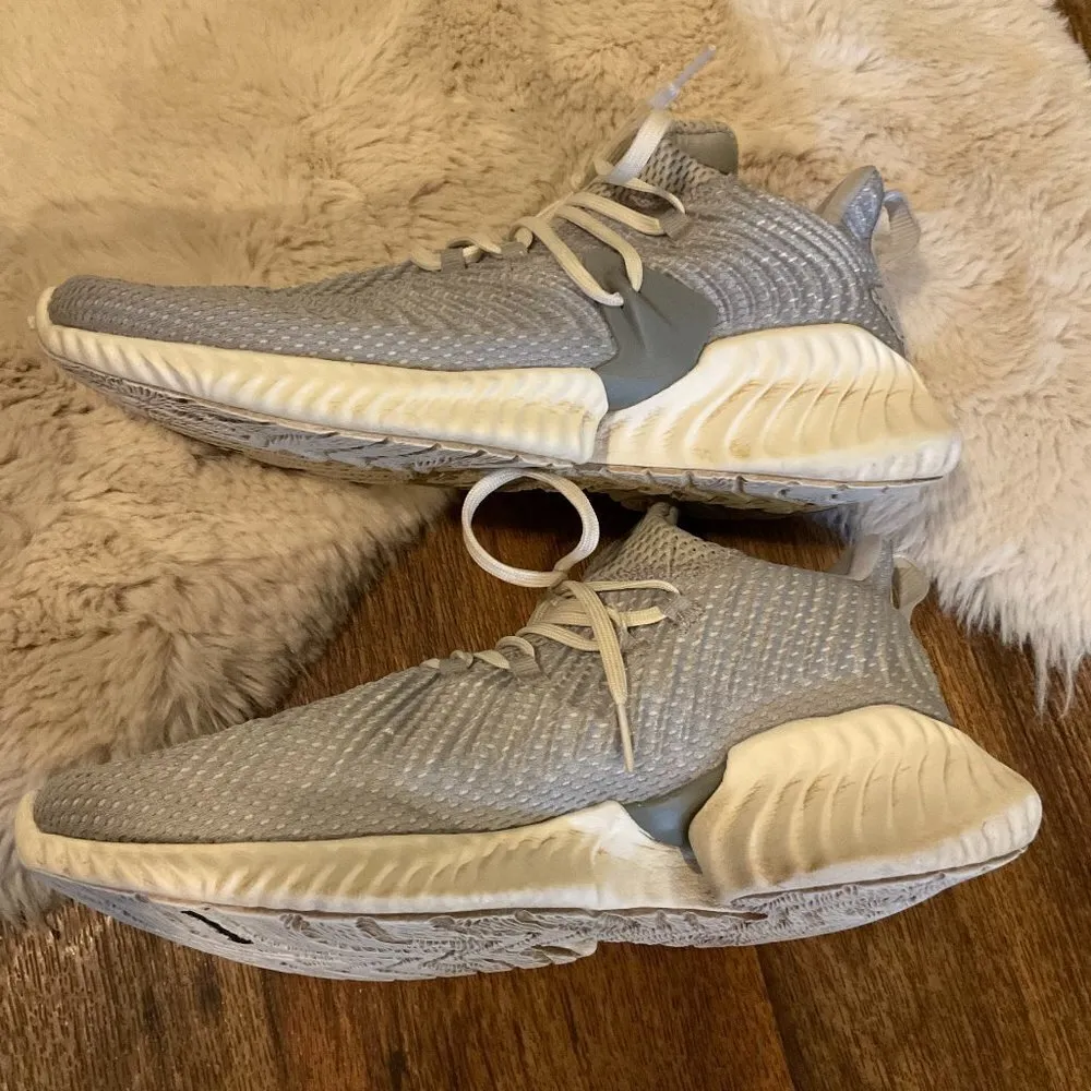Adidas‎ AlphaBounce Instinct Gray Women's 11 Running Shoes F36732 Sneakers Comfy - Image 6