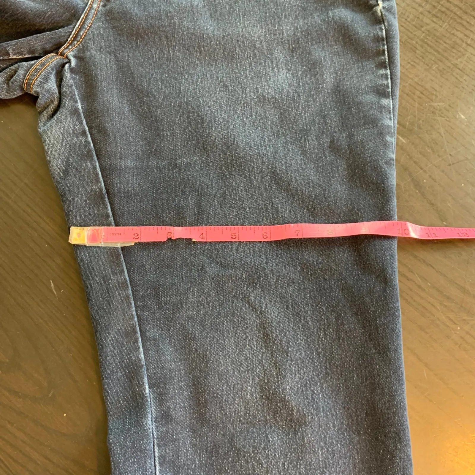 Banana Republic Women's Dark Wash‎ Denim Jeans Size 30 Bootcut Classic READ FLAW - Image 14