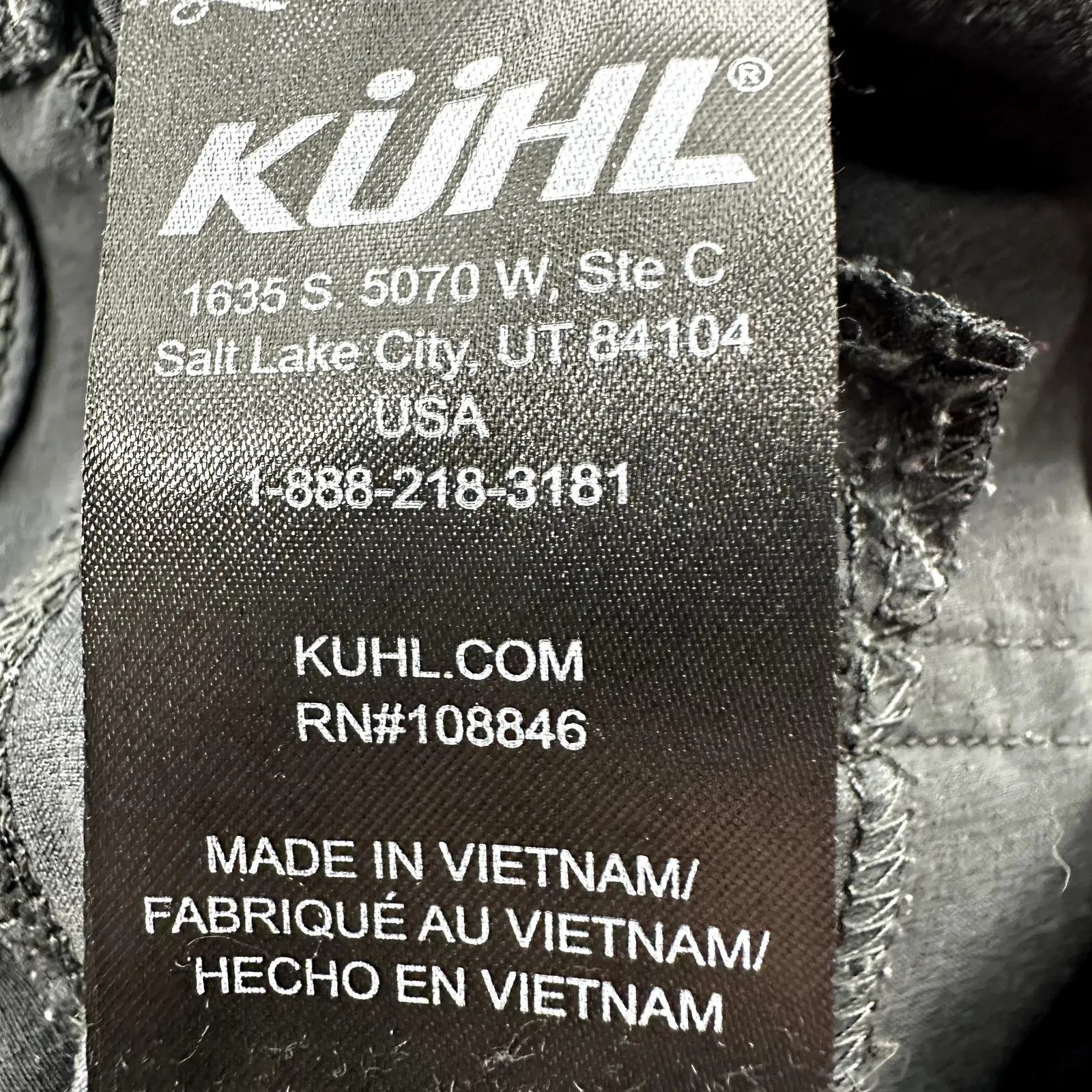 Kuhl Freeflex Roll Up Pants UPF 50+ Mid Rise Cargo Pockets Outdoor Koal Black 6S - Image 4