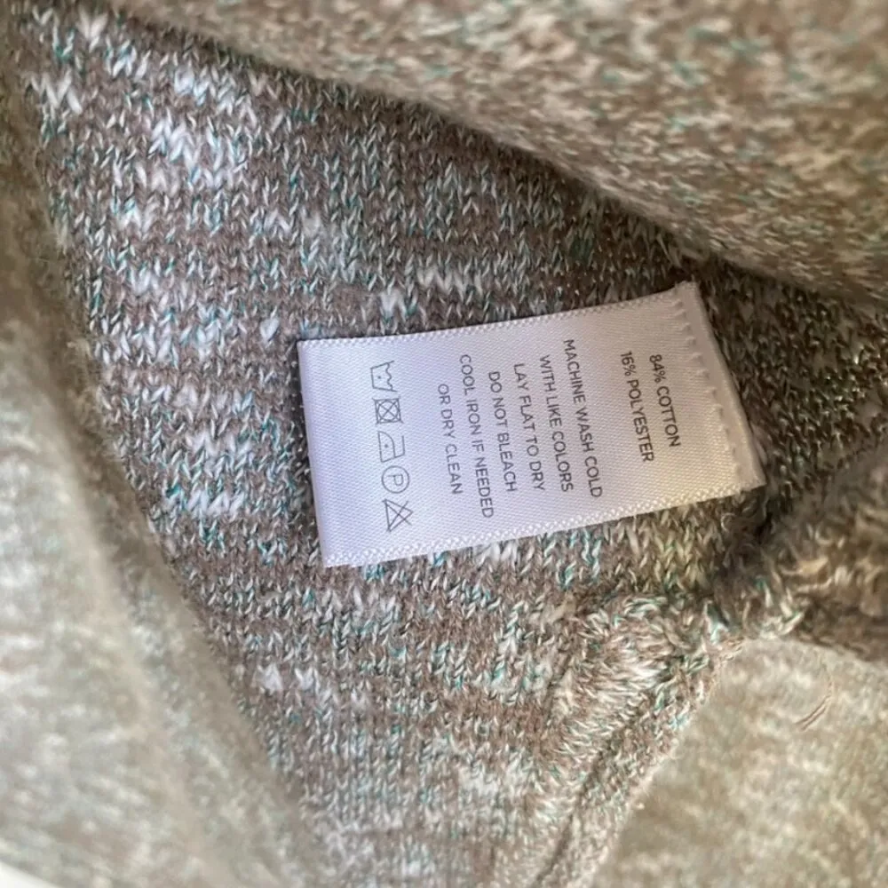 Lilla P Marled Knit Sweater Tan - Image 7