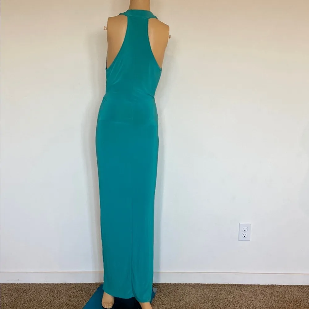 Elegant Teal Evening Gown - Image 6