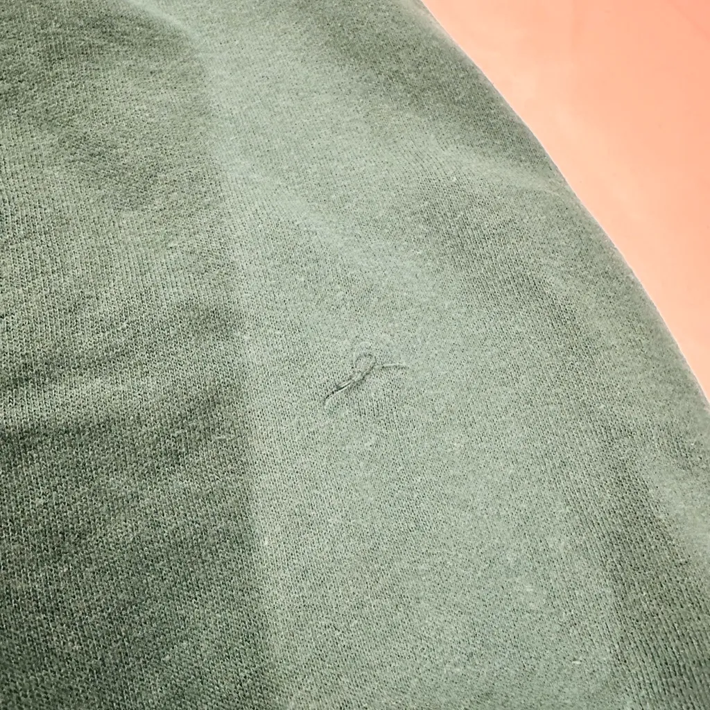 PINK Victoria's Secret Dark Green joggers M - Image 5