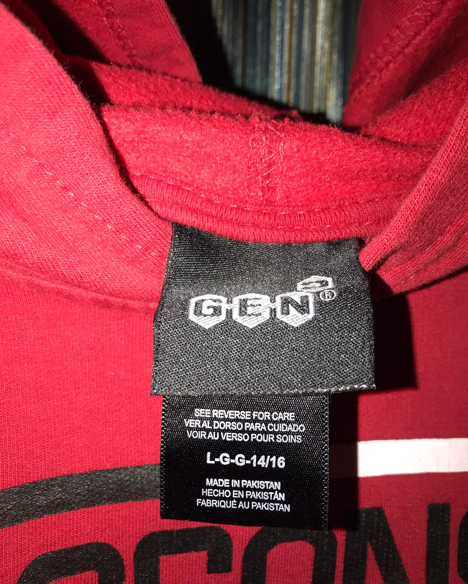 Wisconsin Badgers Sweatshirt Red - Image 3