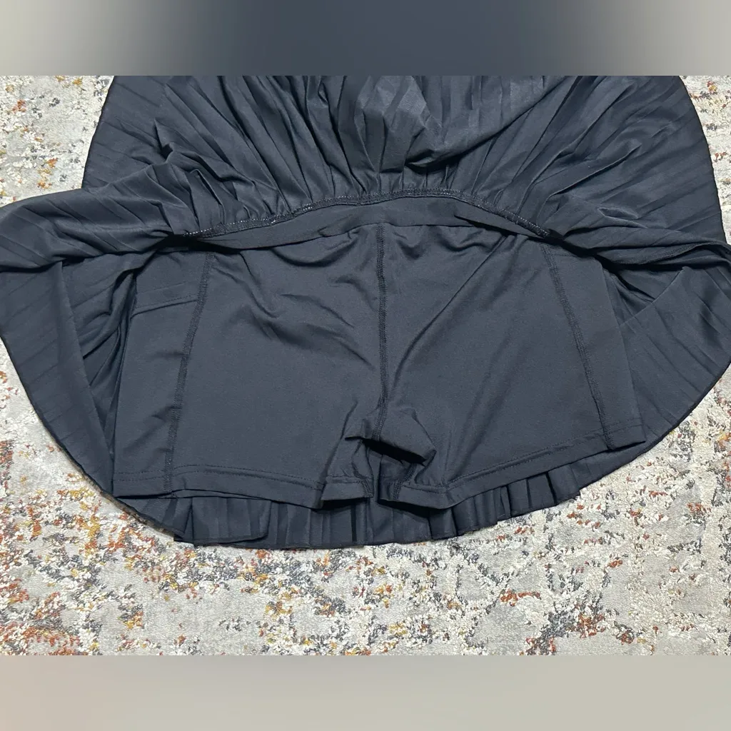 GOLDHINGE pleated skort size M black Size M - Image 5
