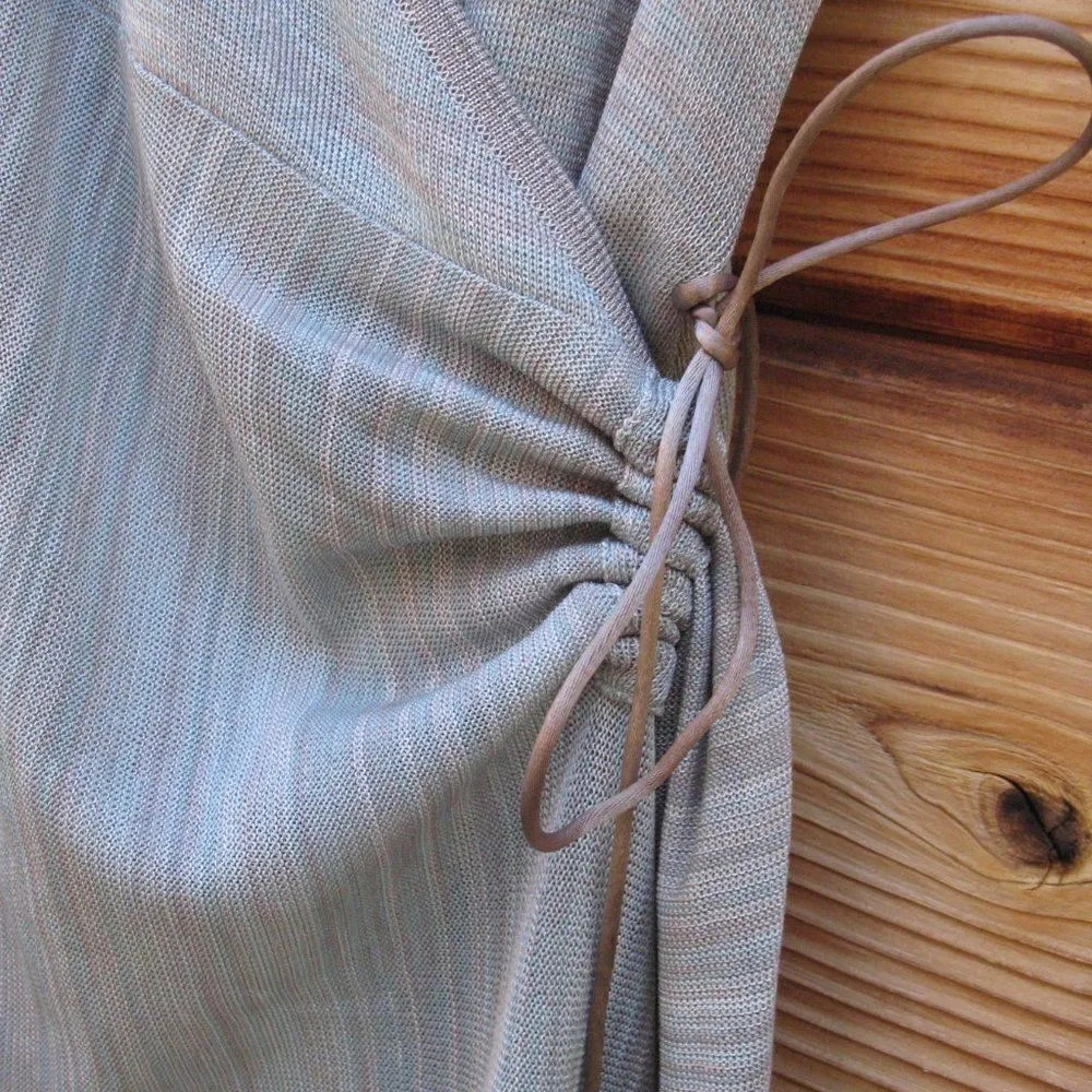 Misook Knit Wrap Dress - Image 4