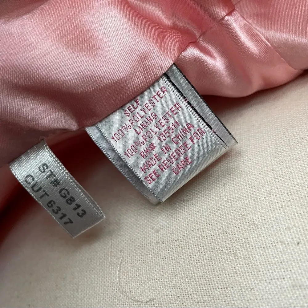 Glow Pink Princess Prom Drew Formal Gown Rhinestone 10 - Image 11