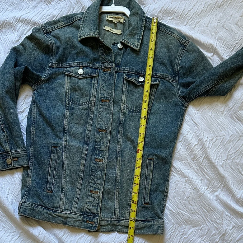 Madewell  Classic Blue Jean Jacket - Image 7