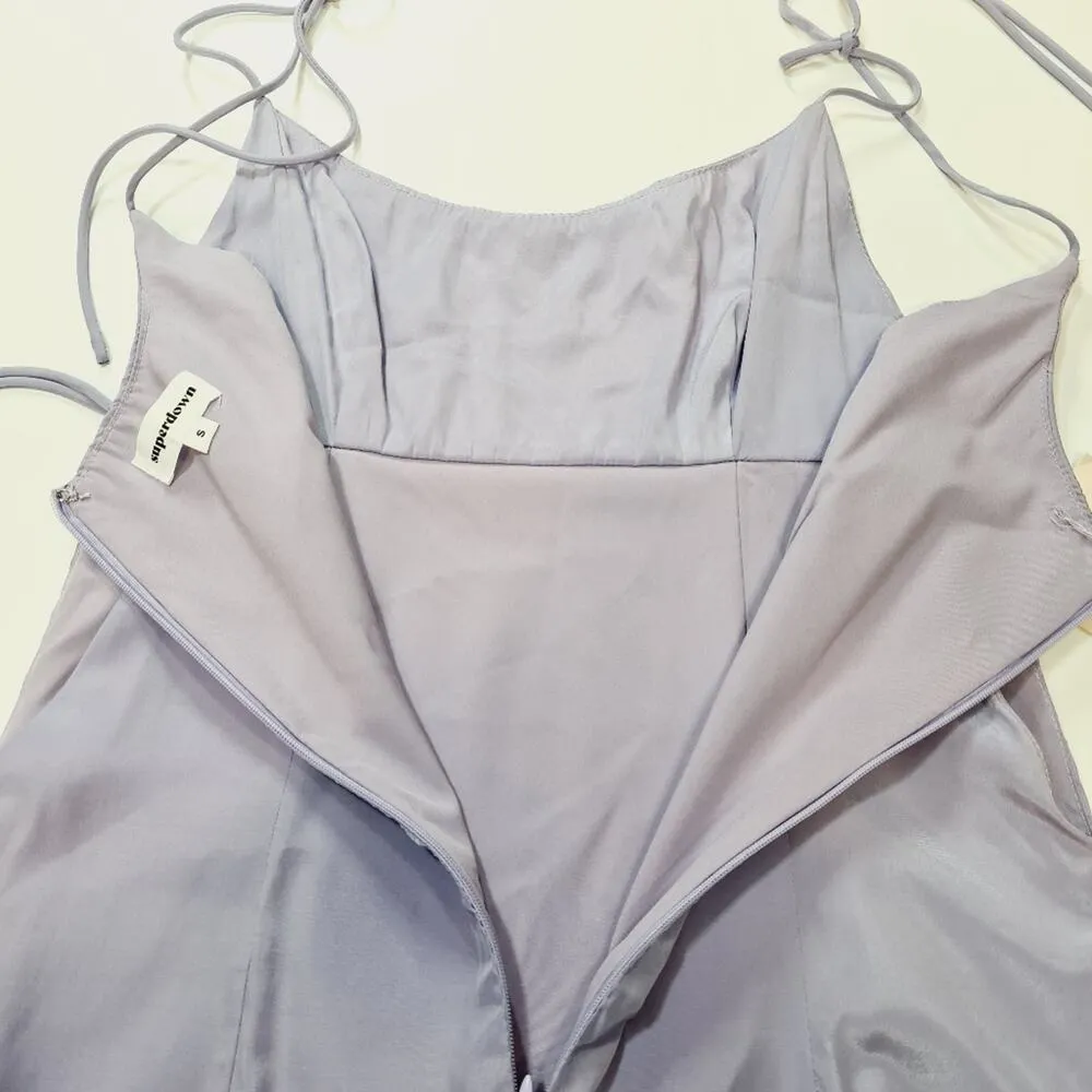 Superdown Tanea Mini Dress in Lavender Small - Image 10