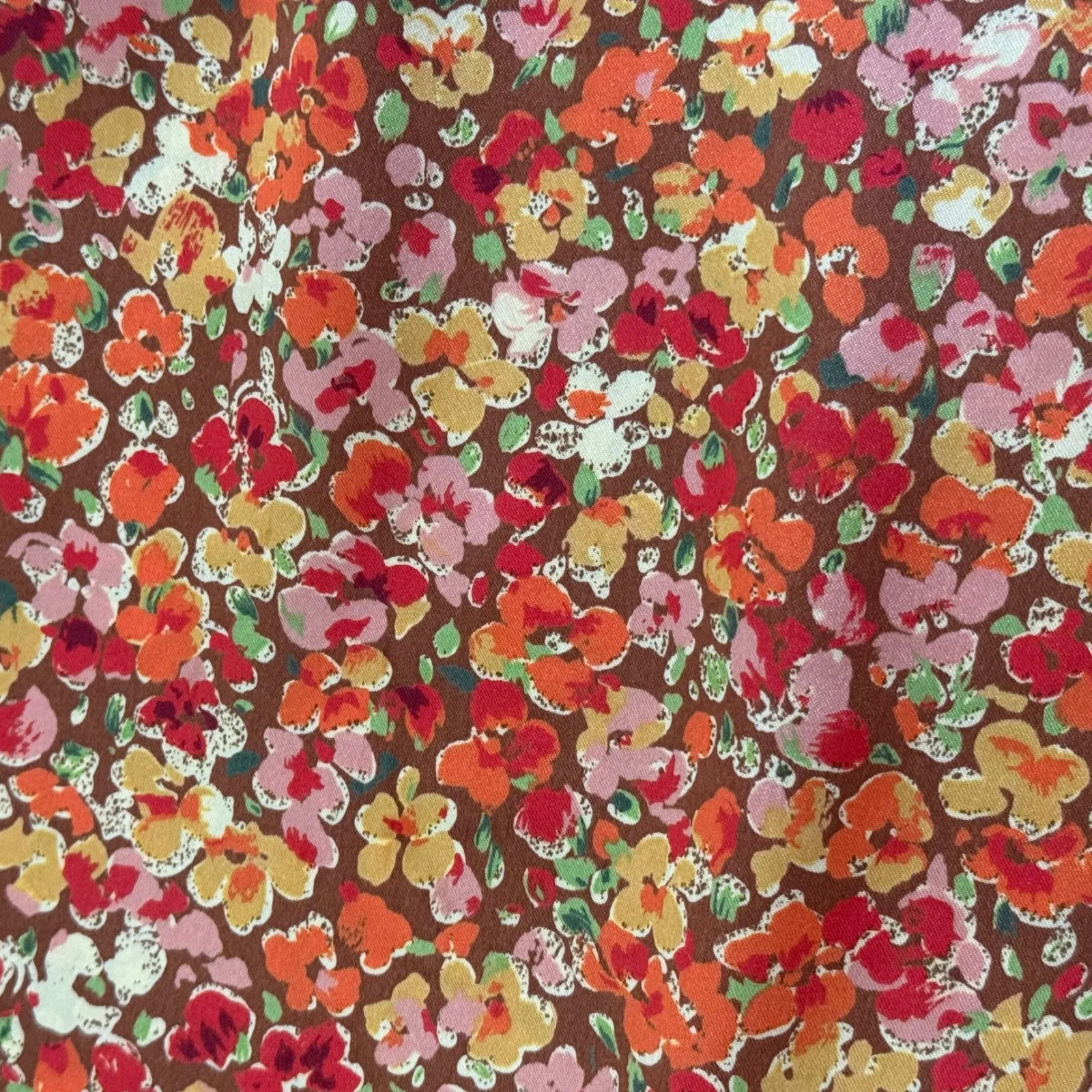 Victoria's Secret 90s Ditsy Floral Print Satin Sleepshirt Loungewear Size Small - Image 2