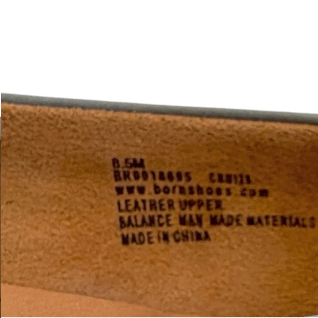 Like New Born Leather Flats Blue
Size 8.5 - Image 4