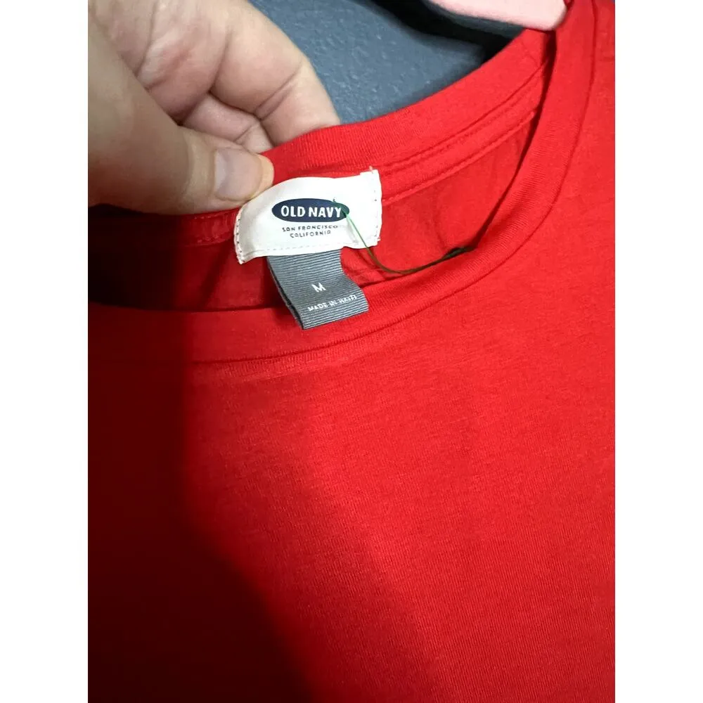 New Old Navy Long Sleeve Women's Size Medium Layering Piece Lagenlook Staple - Image 5