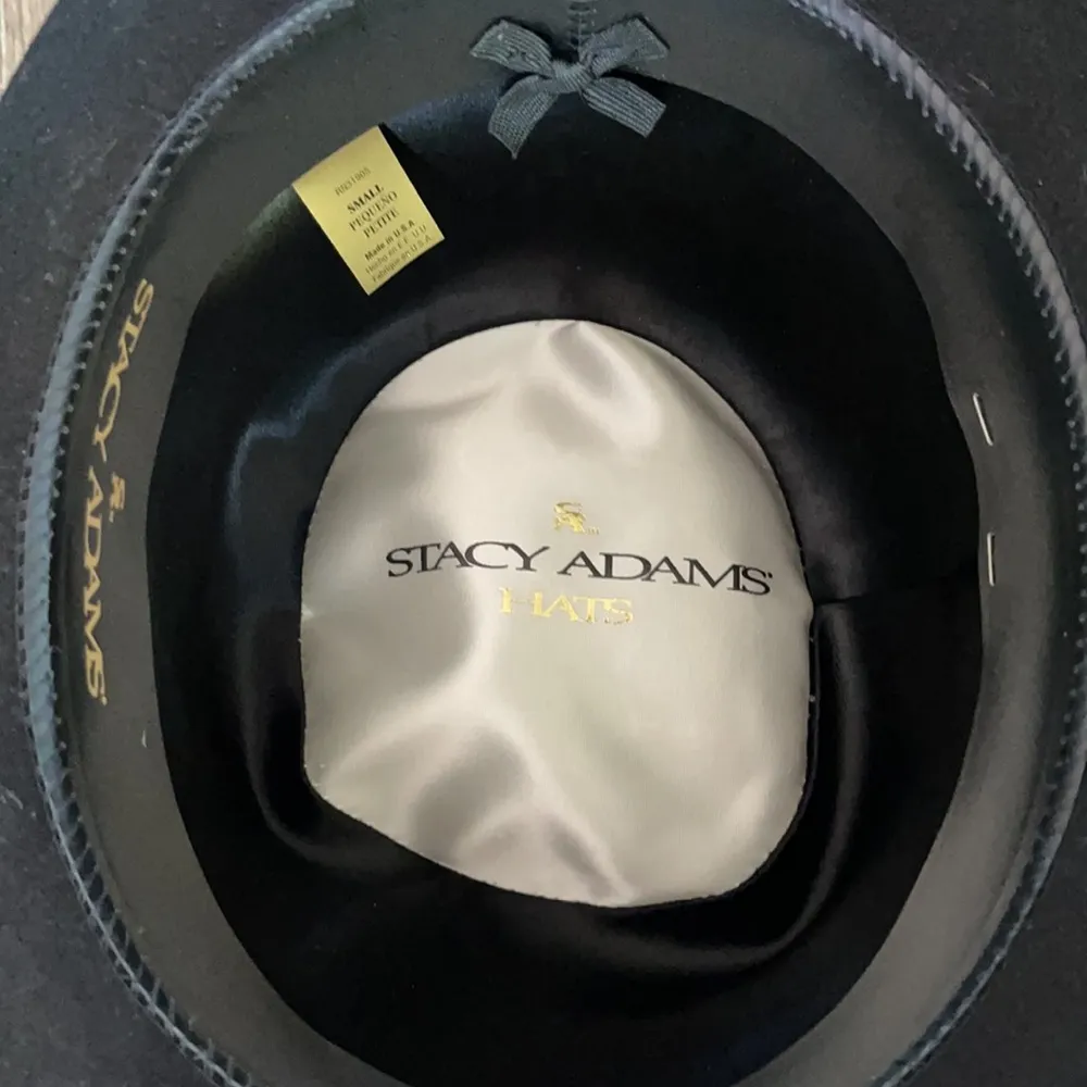 Wool Fedora by Stacy Adam’s Black - Image 4