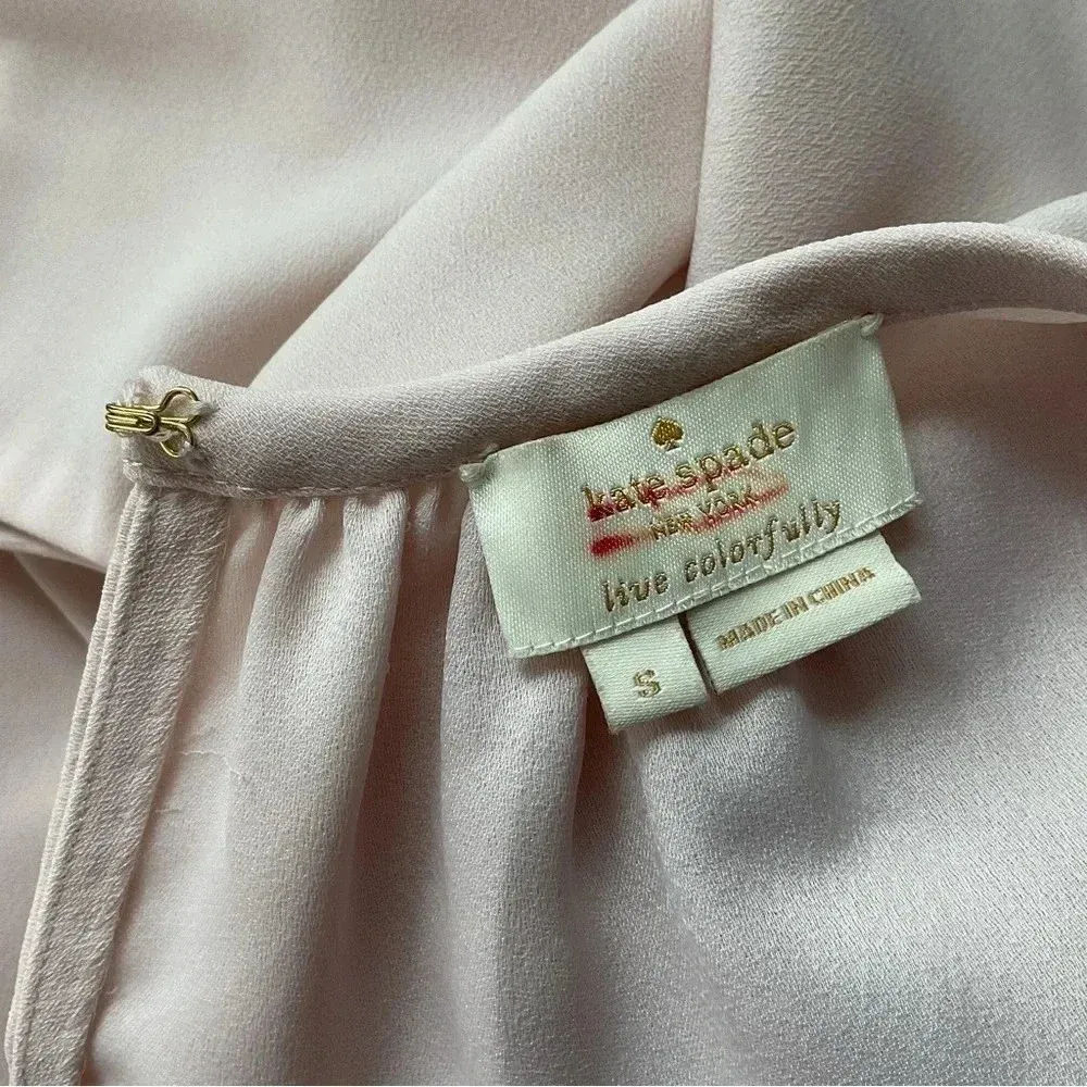 Kate‎ Spade Embellished Crepe Blouse - Image 7