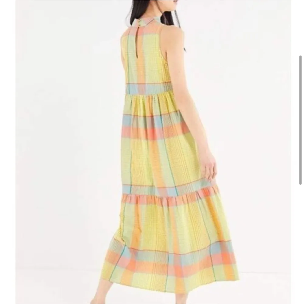 Urban Outfitters Greta Tiered Yellow Dress - Image 2