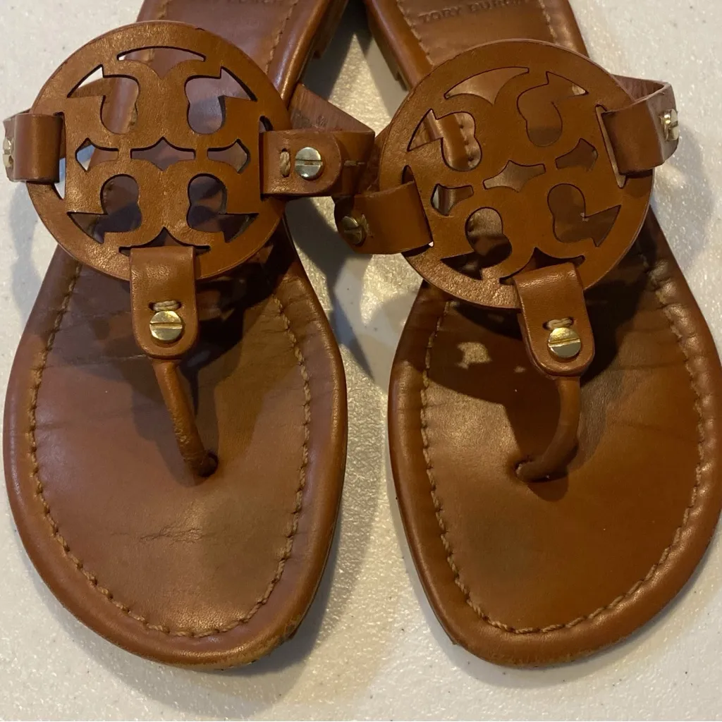 Tory Burch Brown Sandals - Image 3