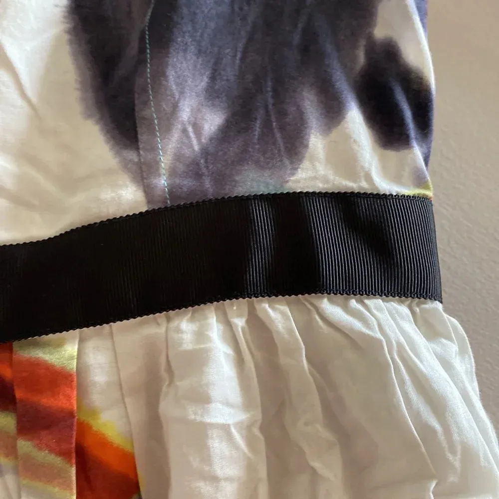 Leifsdottir by Anthropologie Morning Colors‎ Dress In Size 2 Layered Whimsical - Image 6