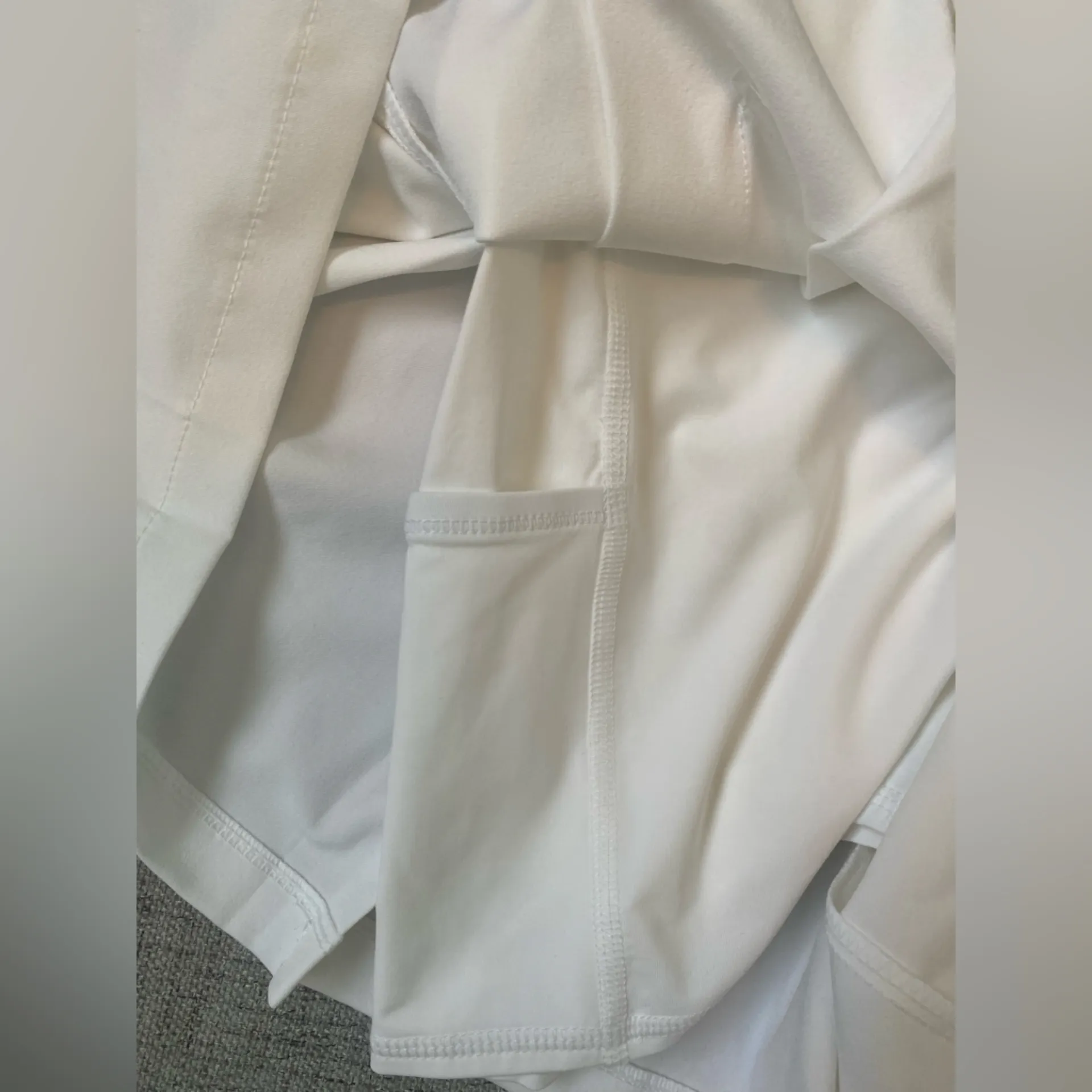 Lilly Pulitzer UPF 50+ Luxletic 5 Frazer Shorts Skort White Size 6 NWT Golf - Image 9