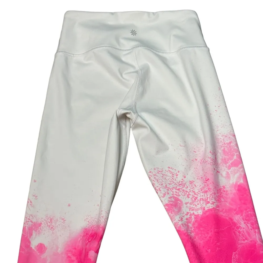 Athleta Elation Mineral 7/8 Tight Legging White Hot Pink Size XS - Image 5
