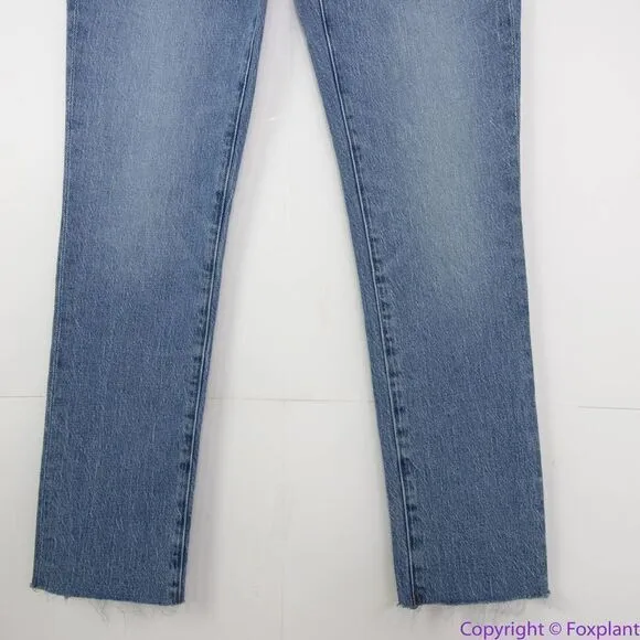 NEW Madewell USA-made Mid-Rise Perfect Vintage Jean‎ in Enmore Wash, 23 - Image 6