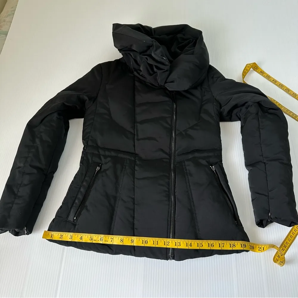 Zara Women’s Down Quilted Anorak Puffer Jacket, XS - Image 8