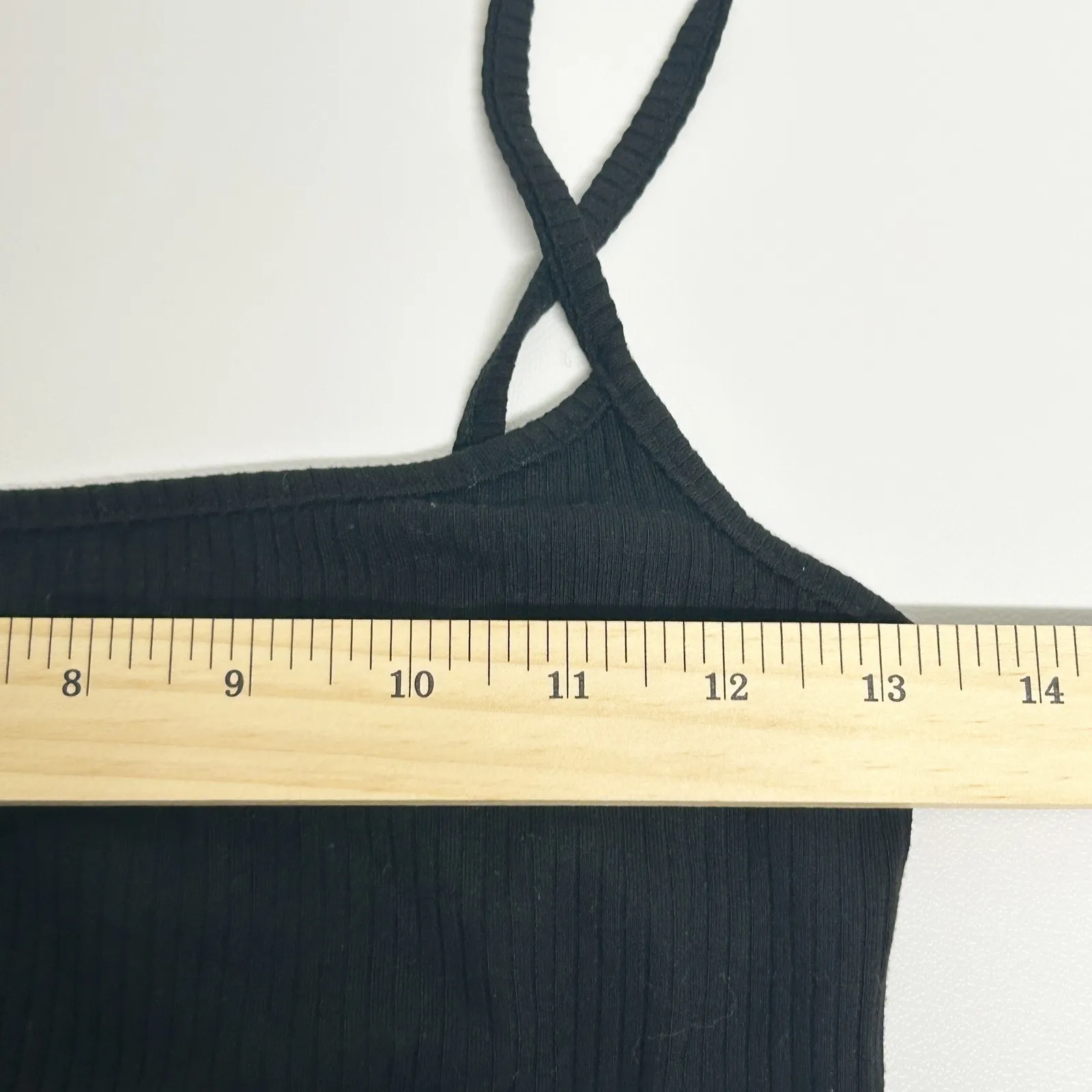 Reformation Womens Minimalist Cosmo Knit Ribbed Knit Maxi Slip Dress Size L - Image 9