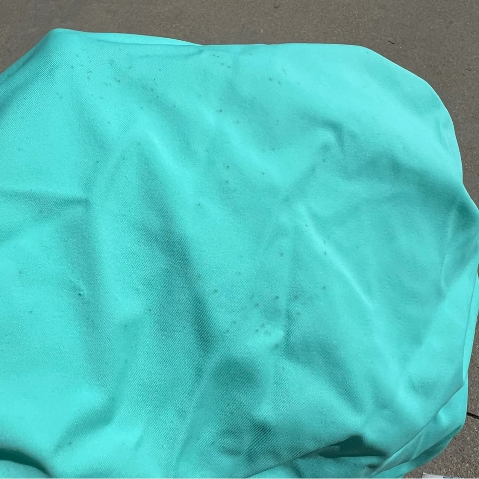 Victoria’s Secret 8D Teal Ruched One Piece Halter Swimsuit - Image 7