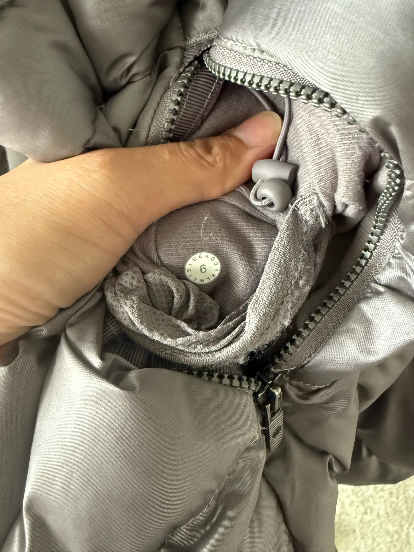 lululemon athletica Women's Brave The Cold Jacket - Gray - Image 9