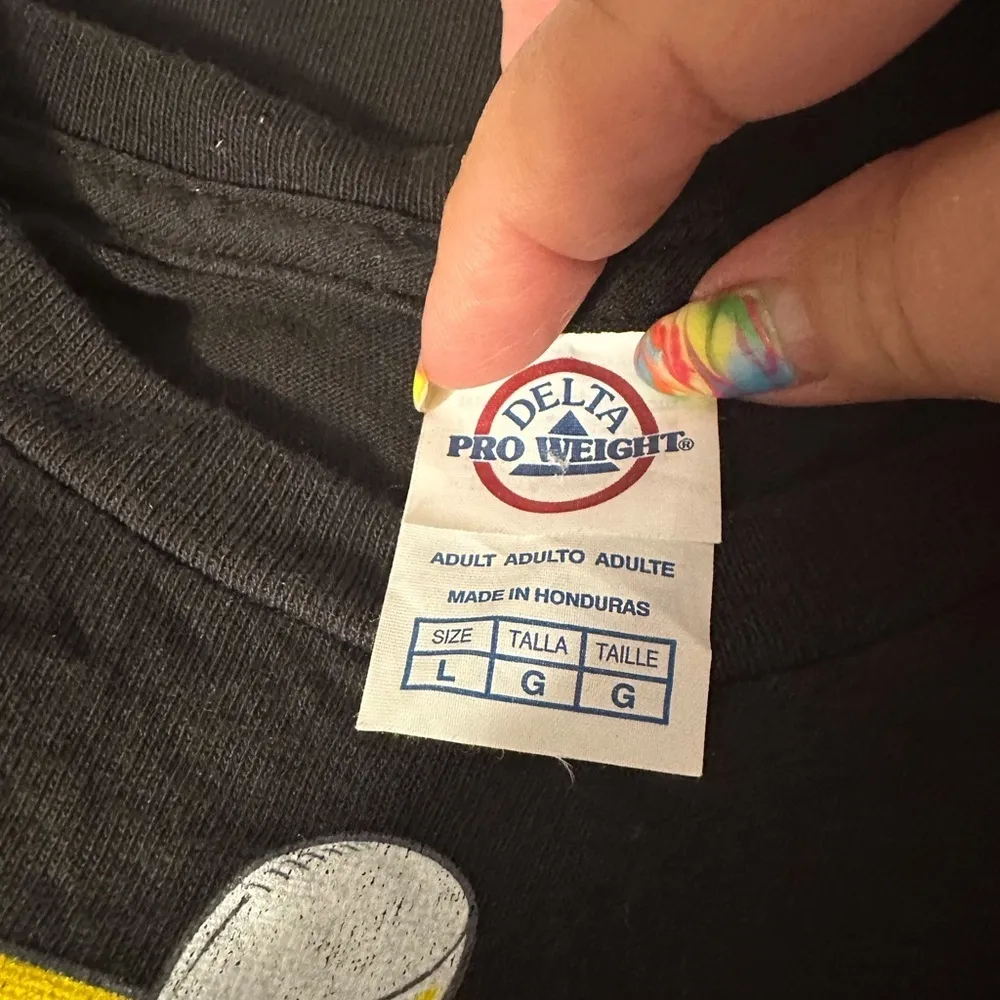 Super Bowl 50 Panthers Vs Broncos Graphic Tee Size L - Image 4