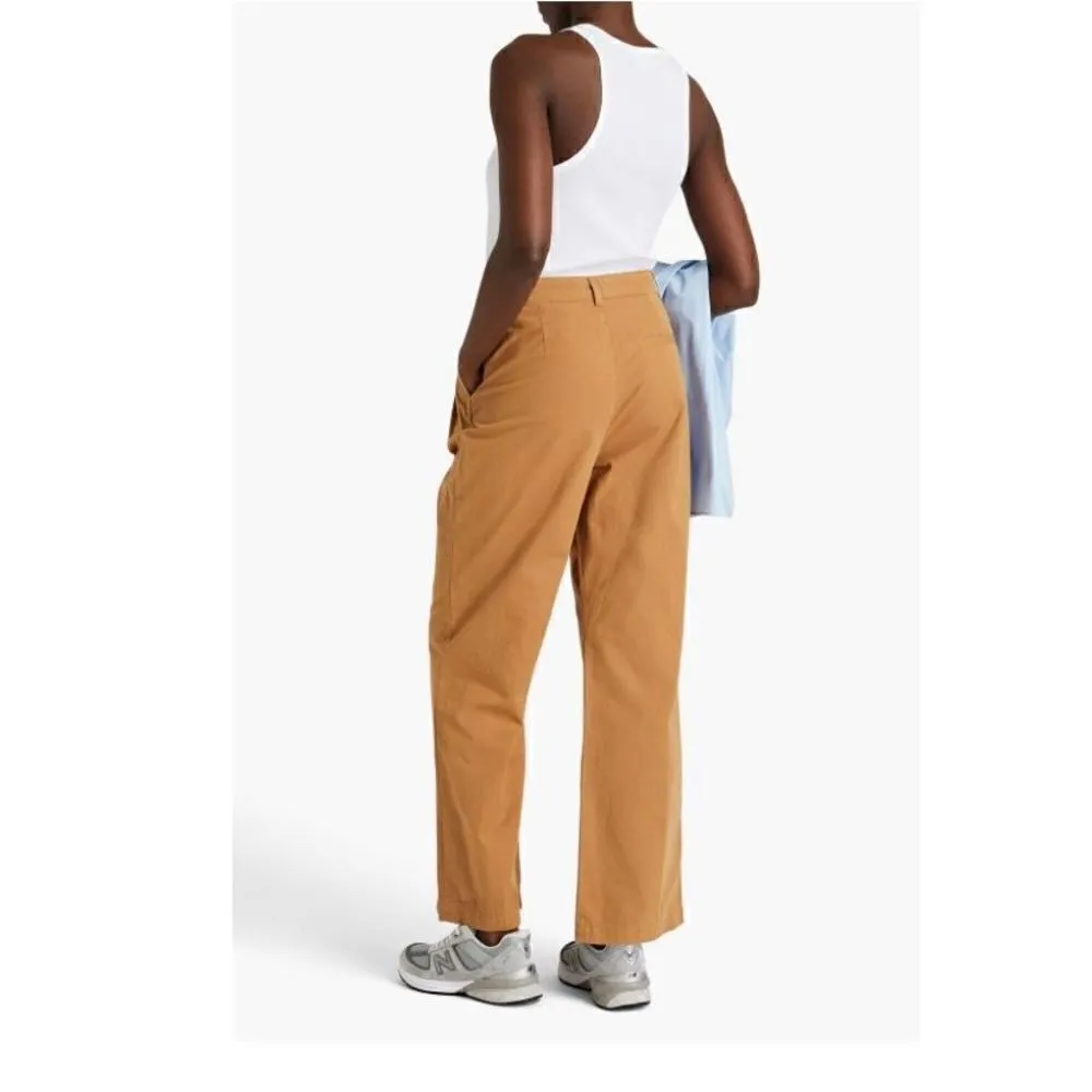 NWOT Frame Pleated CottonTwill Wide Leg Pants - Image 3