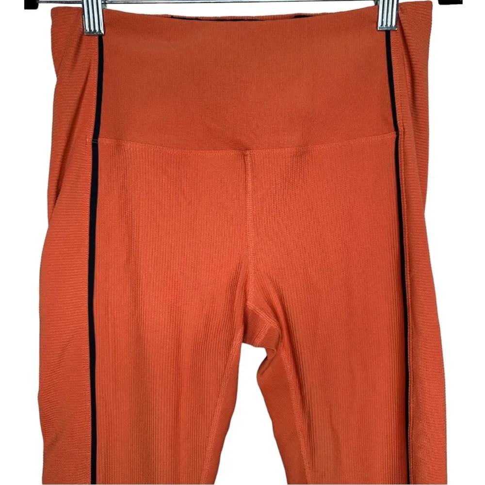 Zyia Leggings Ribbed Burnt Orange size 8-10 - Image 6