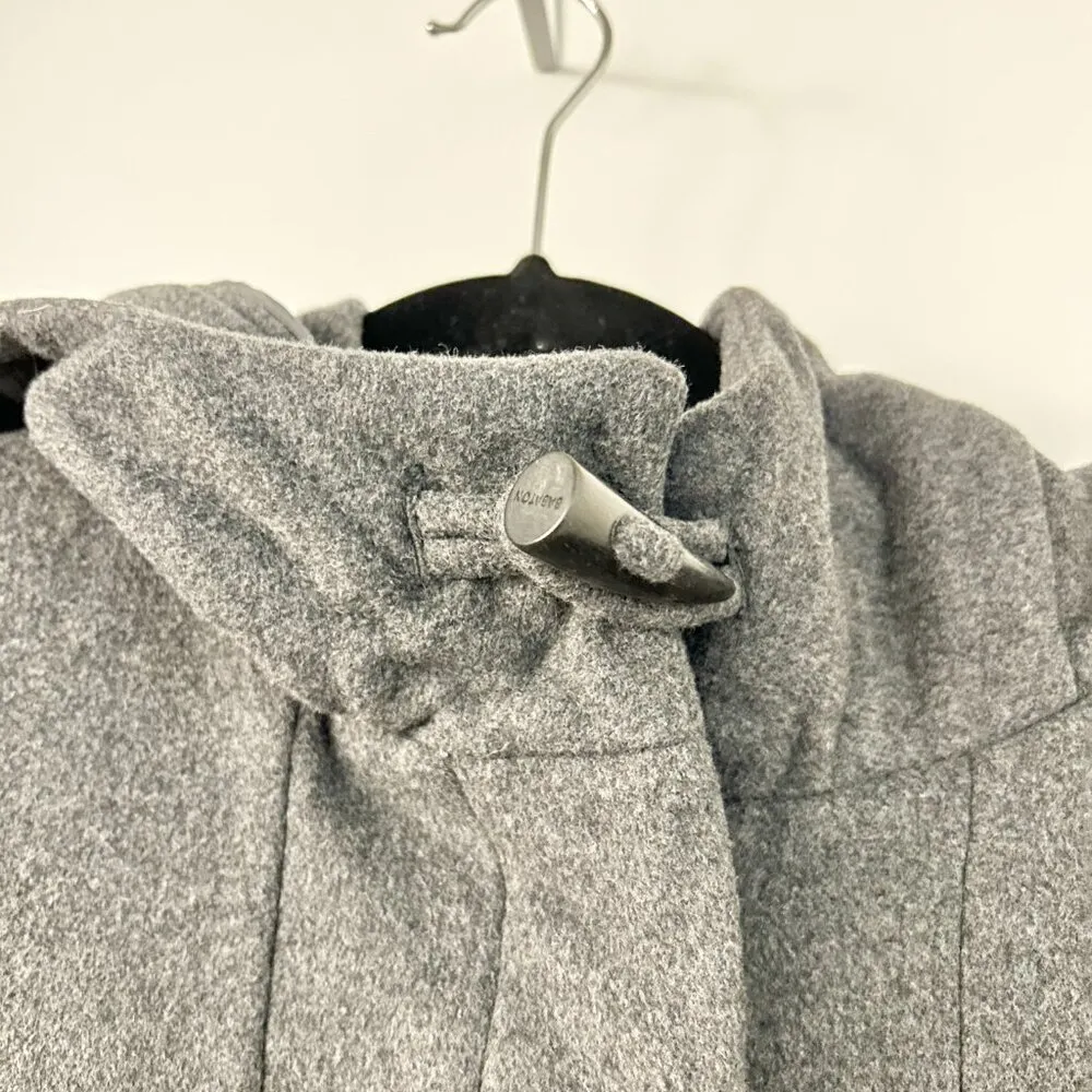 Aritzia Babaton Brady Wool Peacoat in Gray Size L - Image 7