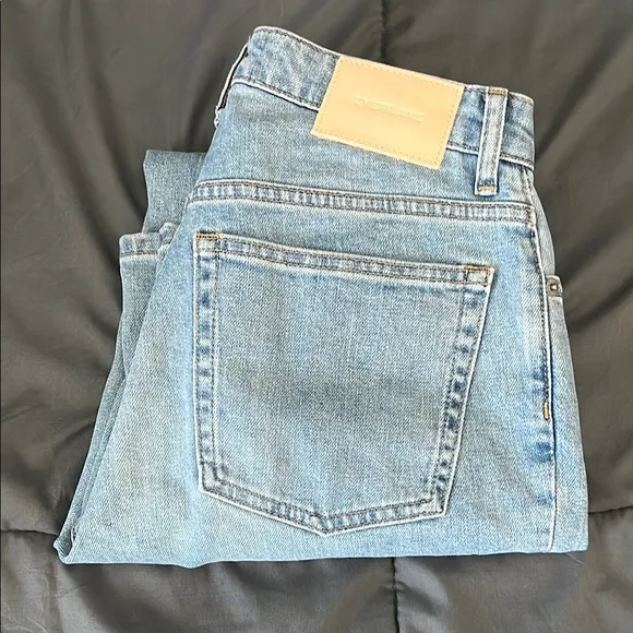 Everlane Light Wash Curvy Cheeky Jean Size 25 Ankle - Image 2