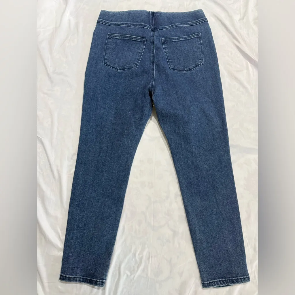 Soft Surroundings Ultimate Denim Pull On Skinny Jeans Petite Medium - Image 3