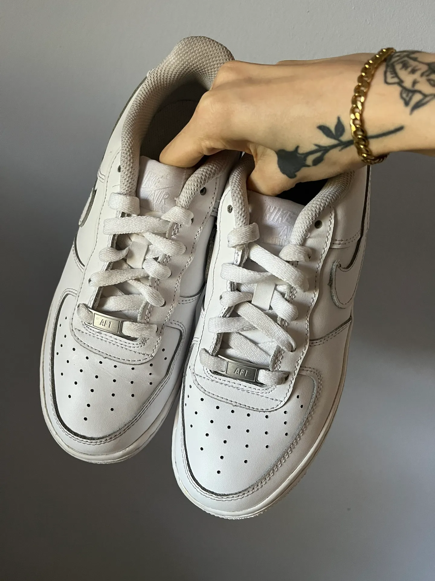 Air Force 1 LE GS ‘Triple White’ - Image 3