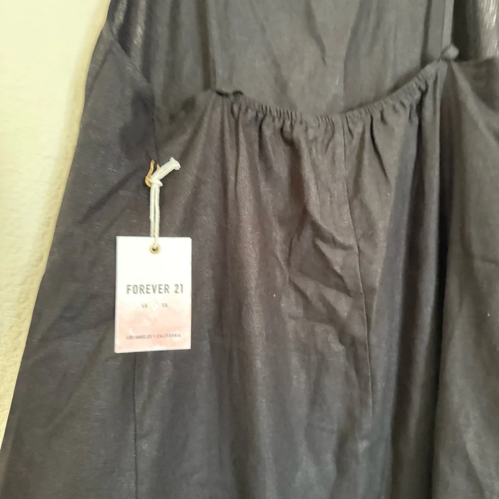 NWT forever 21 black maxi dress - Image 6