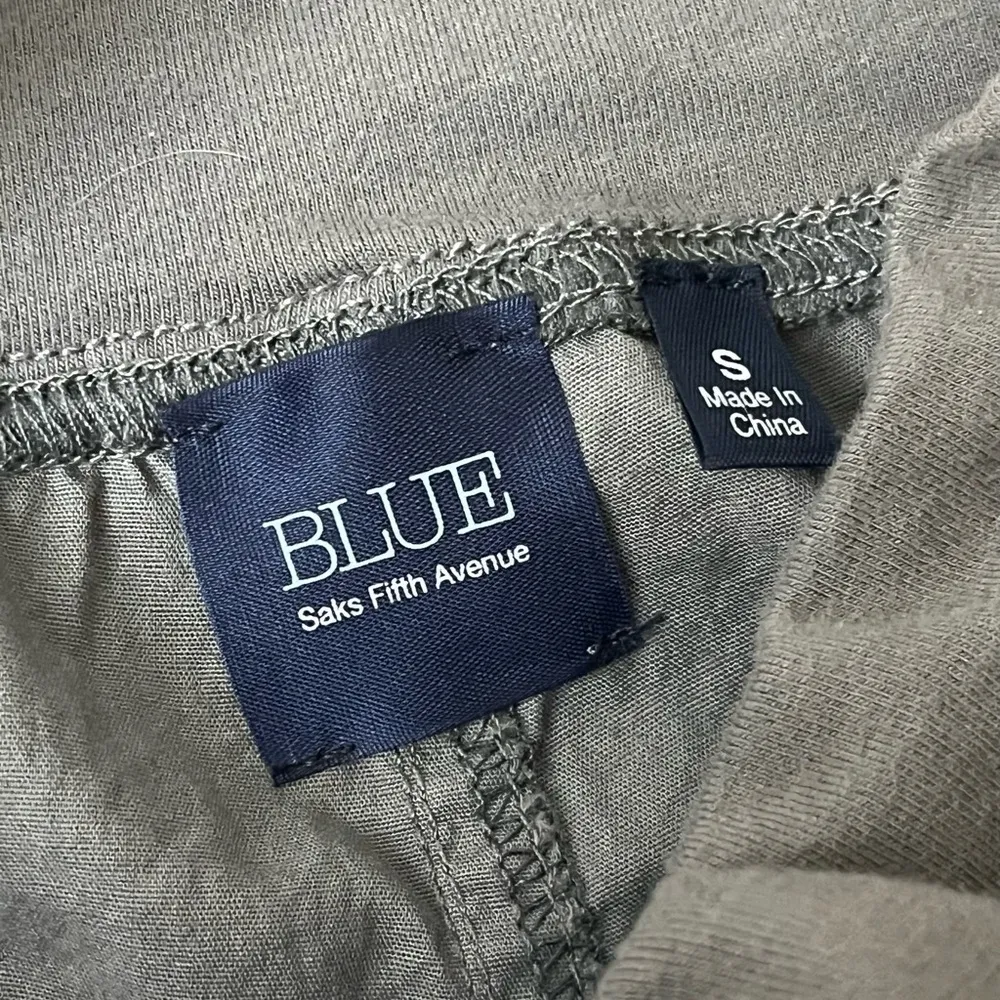 Saks Women’s Cropped Cargo Jogger Pants Gray Drawstring Utility Y2K Streetwear - Image 7