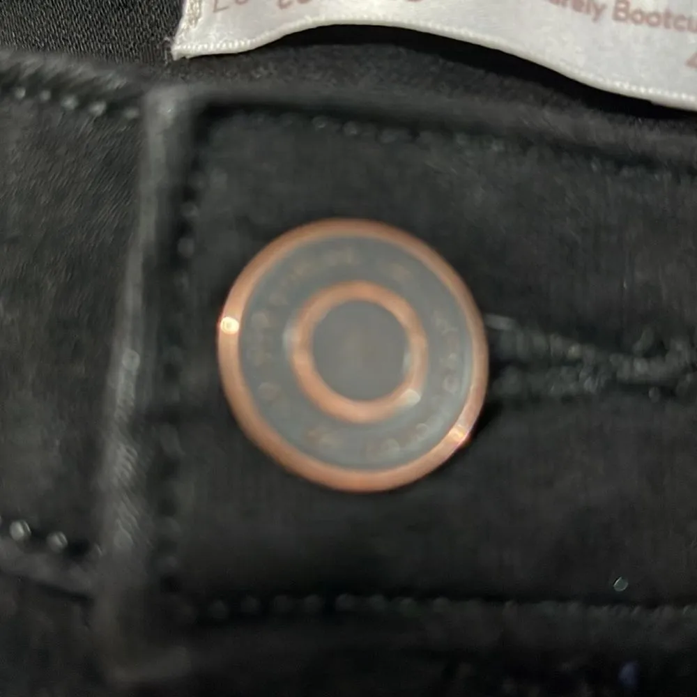 Lauren Conrad Stretchy Black Jean  Curvy Bootcut 4 - Image 11