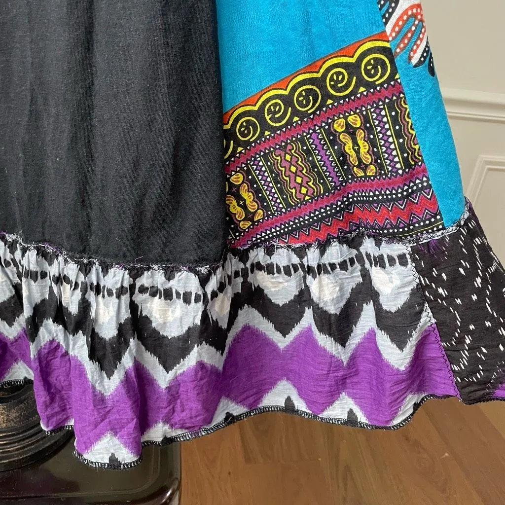 Bob Marley Swing Tank Mini Dress Tunic S Black - Image 9