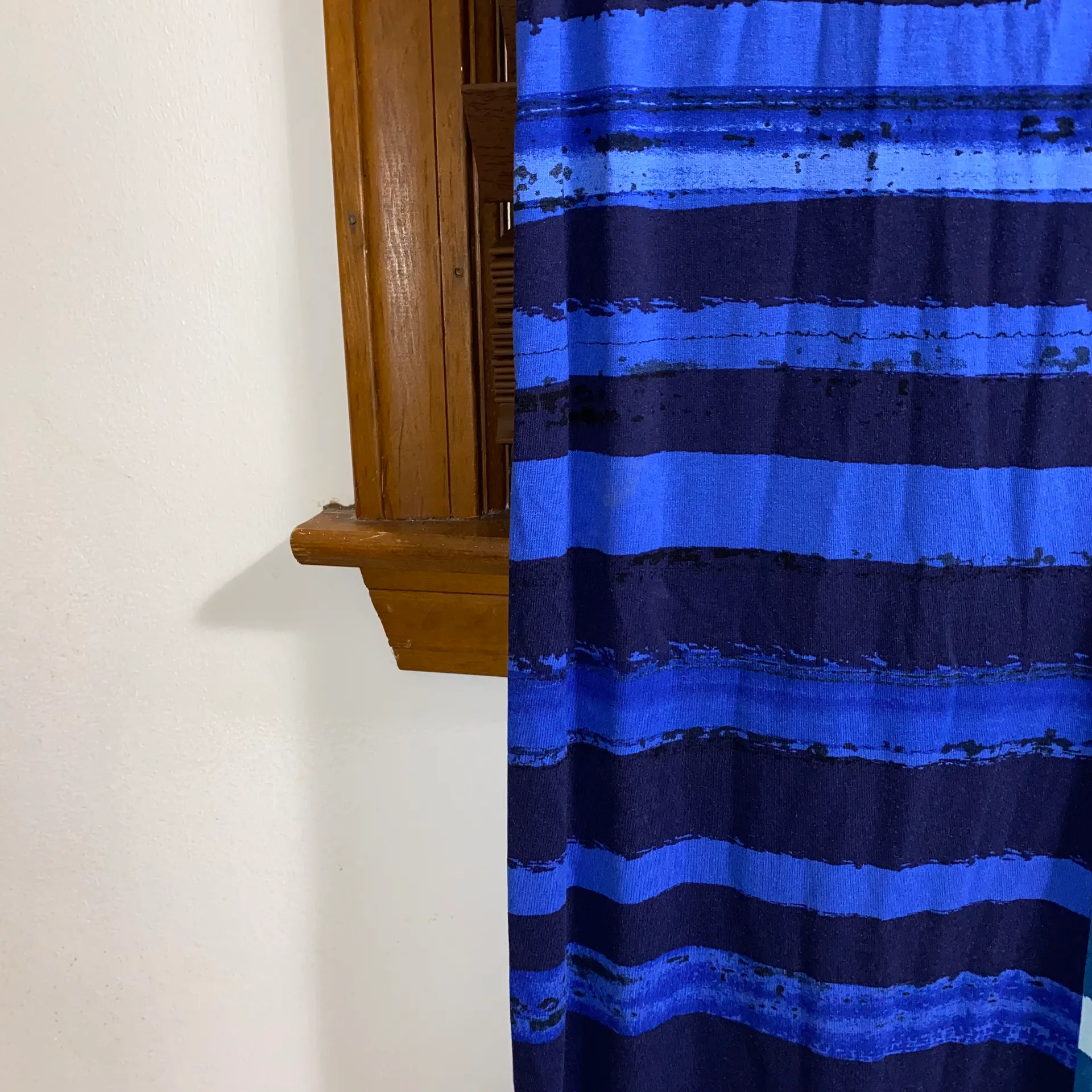 Anthropologie NWT $168  Corey Lynn Calter Blue Motif Striped Midi Dress XS - Image 13