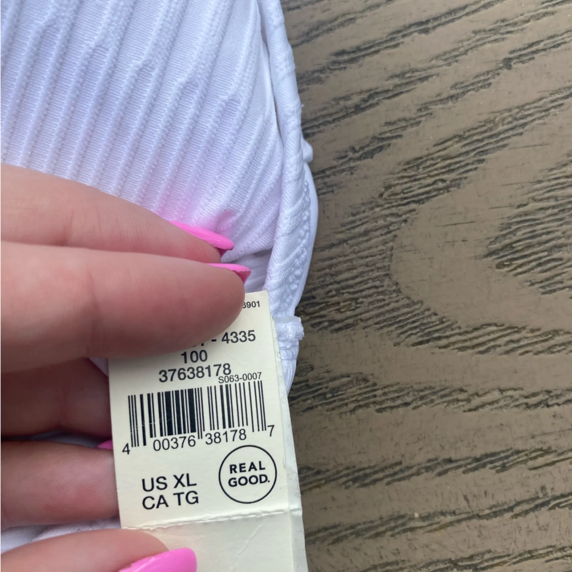 NWT aerie white one piece cheeky ribbed XL cut out strappy - Image 4