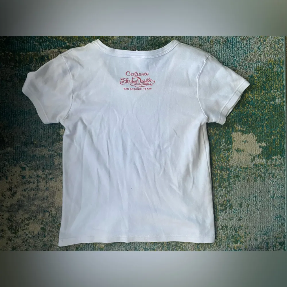 Harley-Davidson San Antonio Texas cityscape crystal jeweled t-shirt, size large - Image 4