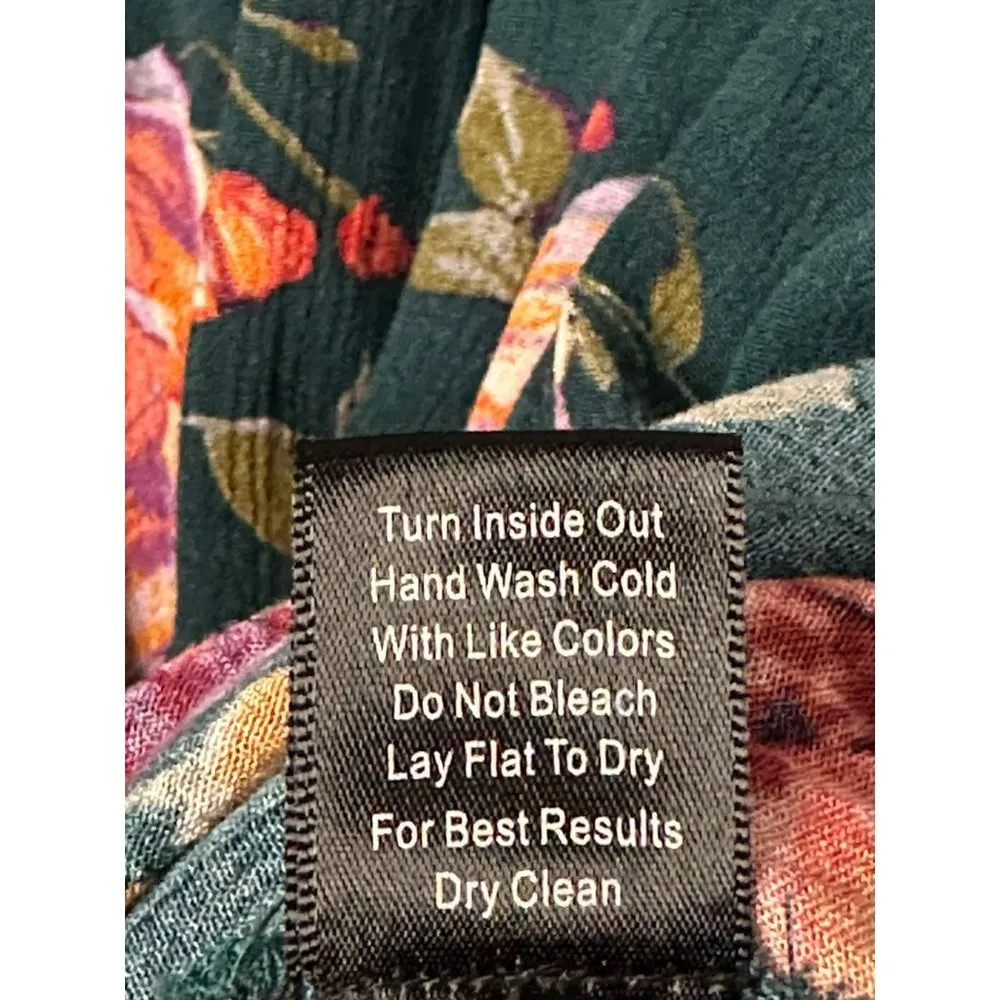 Blue Pepper Y2K Style Ladies Flowy Floral Colorful Dress Ladies Dress Size Small - Image 7