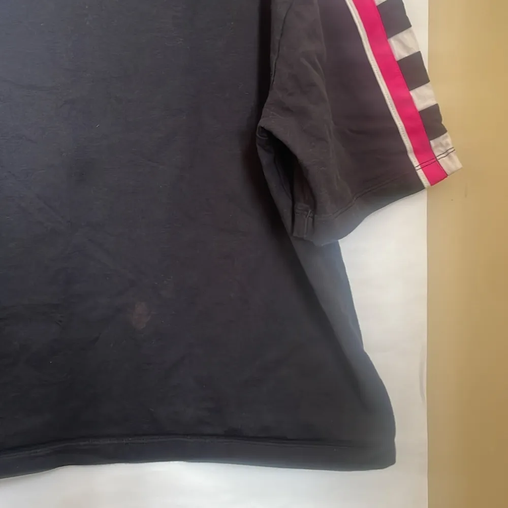 ADIDAS The OG Tee DH4183 Black Ivory Pink Crew Neck Short Sleeve Top $40 VGUC XL - Image 6