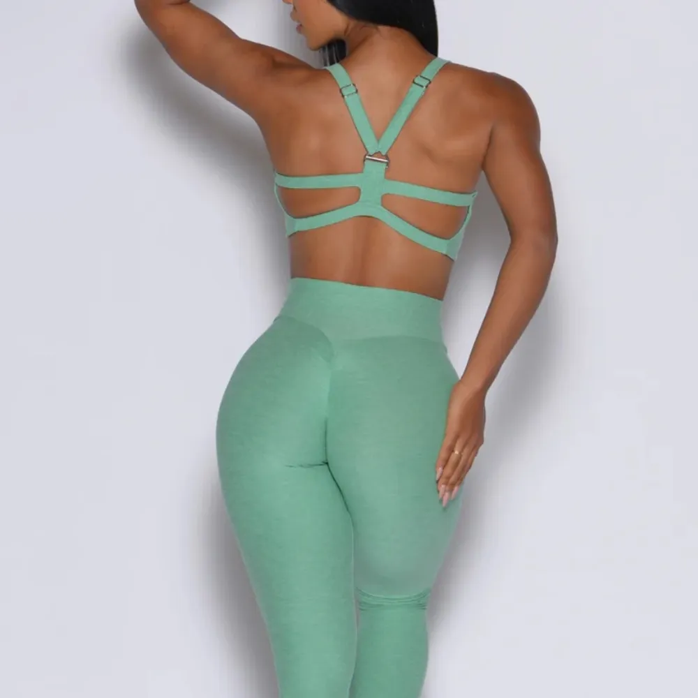 Core Set Bra, Sage - Image 7